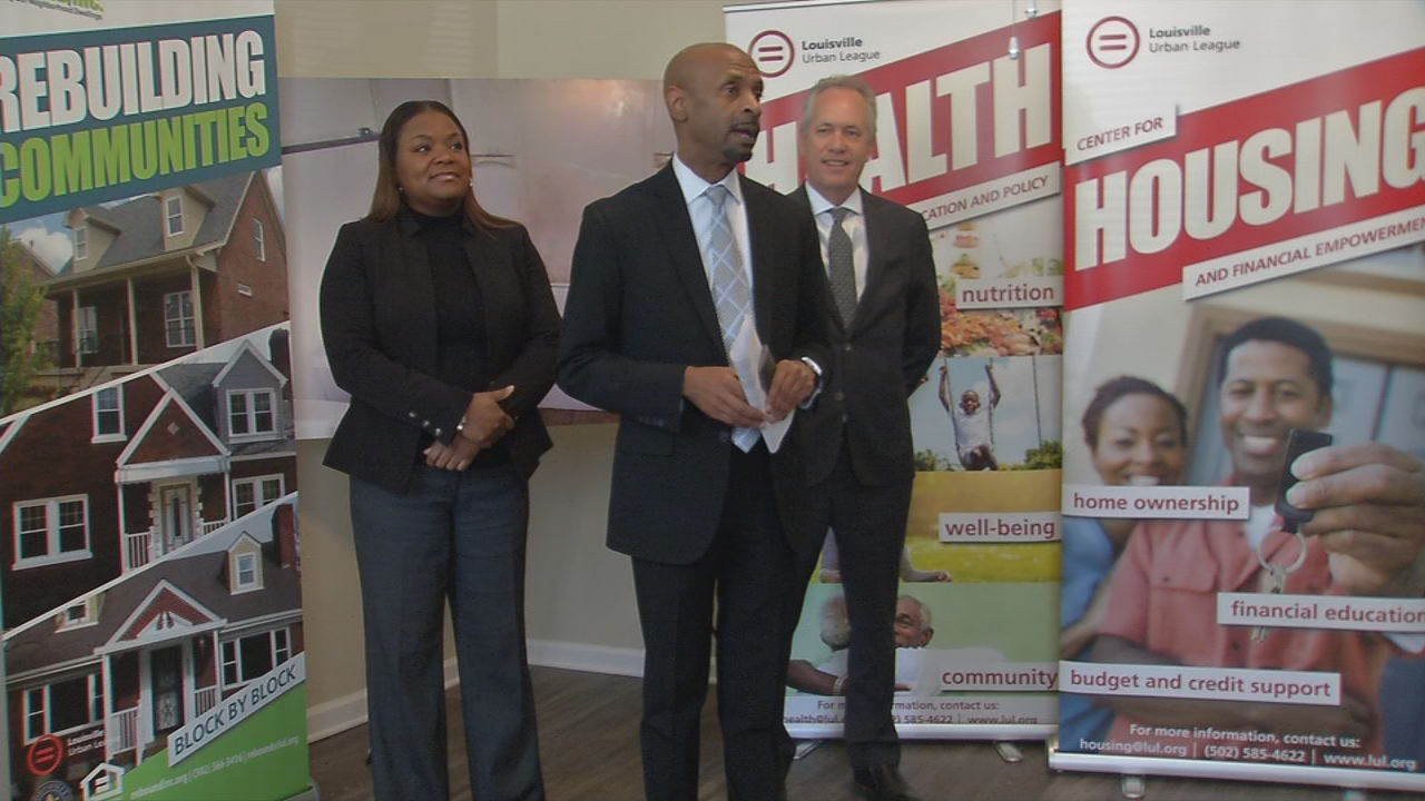 3-5-19 announcement on affordable apartments by Urban League and Rebound